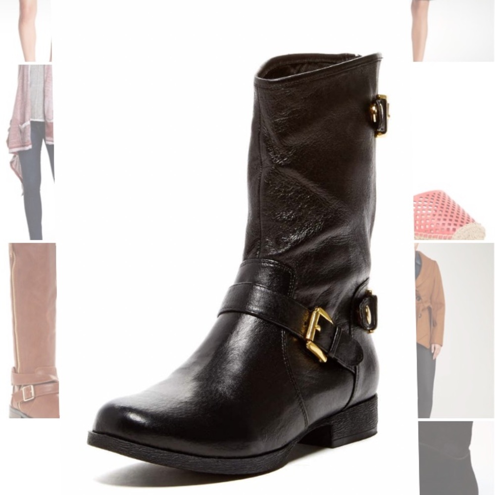 Steve Madden Moto / Combat Boot